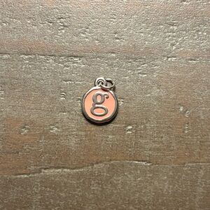 James Avery Enamel Initial Charm